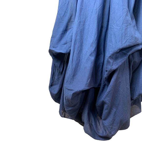 Solitaire Maxi Dress Womens Sz S Blue Ombre Sleeveless Scoop Neck Sundress NWT - Picture 5 of 9